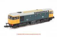 GM2210604 Dapol Class 33/0 Diesel Locomotive number 33 012 in BR Blue with yellow and black cabs